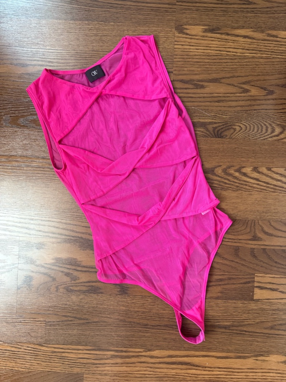 OW Collection Clara Sheer Bodysuit